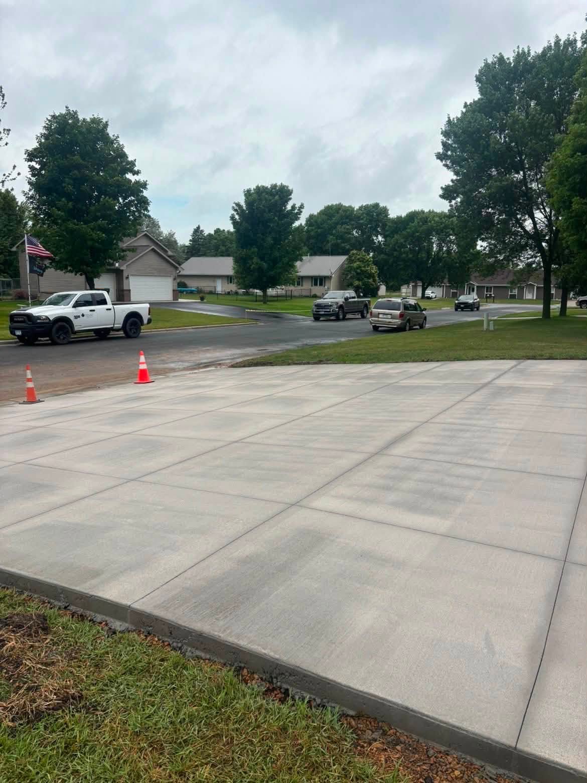 Cleared and finished